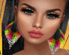 Rainbow Earrings Anitta