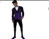 Purple Print Tuxedo