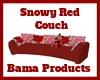 [bp] Snowy Red Couch