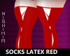 Socks Latex Red EML