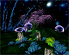 magic night fairy forest
