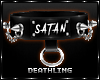 ♰ Satan Latex Collar