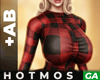 +AB Plaid Classics Top