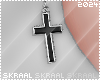 Cross Earring v2 (R)