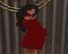[JR] Knit Coat Red