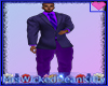Purple Suit With Shoes