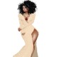 lady gown pink