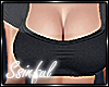 Ss✘Crop Top Black