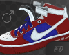 AirForce 1's Red/W/Blue
