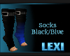 Socks Black/Blue