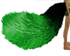 Huge green furrytail