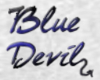 Blue Devil neon