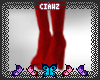 C! RL Suede Red Boots