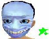 Blue smile mask 2