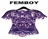 FMB Lace Purple Top