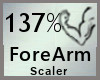 Scale 137% Fore Arm M A