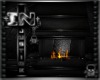 .|.IJ.|. Dark Fireplace