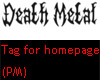 death metal tag