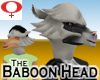 Baboon Head -Female v1a