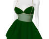 Forest Green Mini Dress
