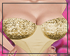 N. Golden Strass Top