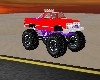 chevy monster truck red