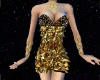 Golden dress