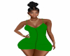 Ivy Zip Up Green Dress