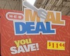 H-E-B MEAL DEAL SIGN