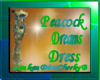 PEACOCK DREAMS DRESS