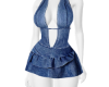 Denim mini dress v2