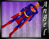 L$A Superman Bodysuit M