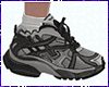 Kawaii Black/Grey Shoes