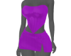 purple club dress
