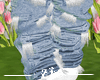High Jean Shoe Blue