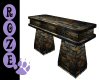 *R* Stone Bench