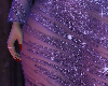 Purple sparkle gown