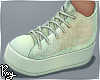 Green Shimmer Shoes