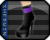 [SW] Black/Purple Boots