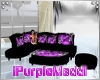 Blk&Purple bttrfly couch