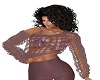Doria Top in Mauve..