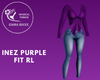 Inez Purple Fit RL
