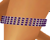 purple gem armband-left