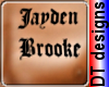 Jayden Brooke chest tat