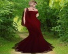 New vestido largo rojo