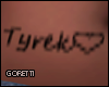 custom Tyrek Tattoo