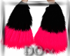 DO~ Black Pink Fur