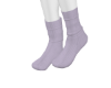 lilac cotton socks
