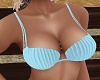 blue bikinki top