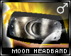 !T Moon headband [M]